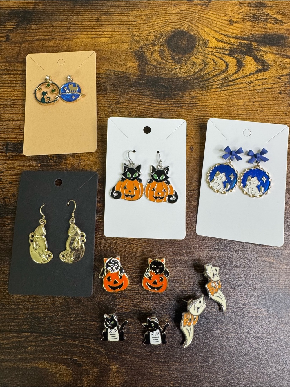 Halloween, Cats and Whimsy Earrings Bundle